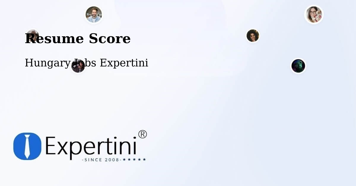 Resume Score & Job Description Match Tool – Öcsöd - Hungary Jobs Expertini